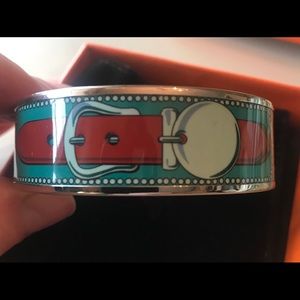 Hermès Collier de Chien bangle bracelet w/box